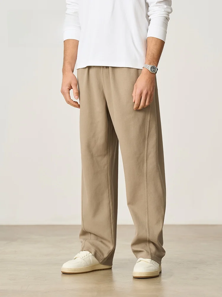 

Simwood BAGGY Ультра свободные спортивные спортивные штаны Thi Twill Knife Повседневные длинные брюки из смеси хлопка и полиэстера Весенняя одежда