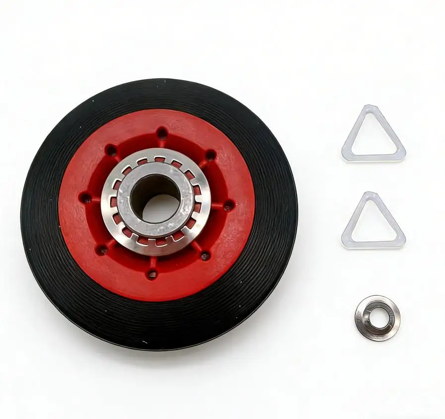 4/8PCS 4392067 Dryer Repair Kit For Kenmore Dryer ABS Dryer Idler Pulley With Drive Belt,tri-rings,O-ring,washers,drum Rollers