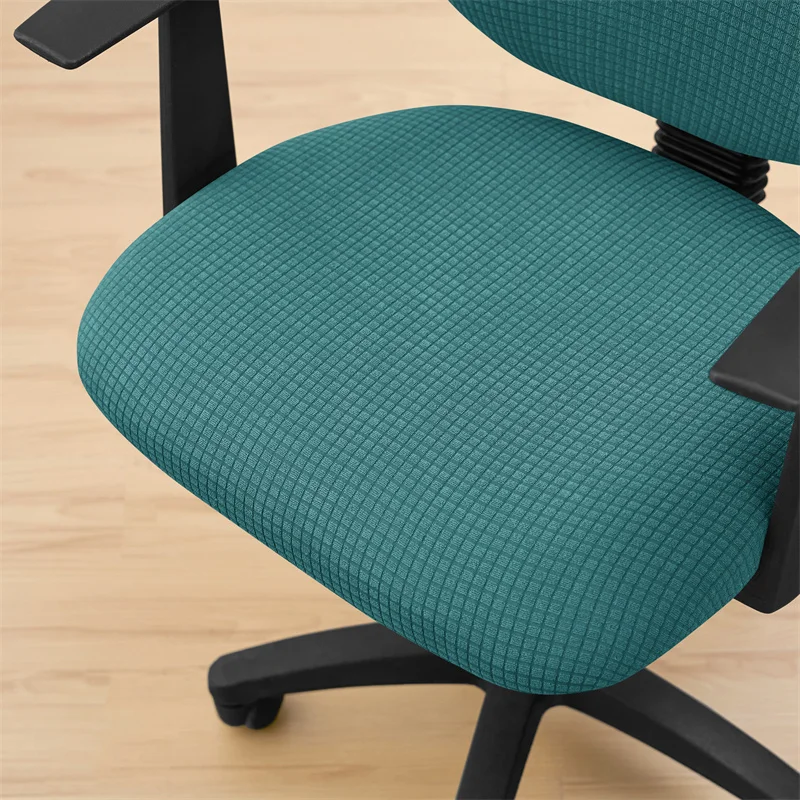2 teile/satz Wasser Abweisend Büro Stuhl Abdeckung Polar Fleece Stretch Computer Stuhl Schonbezüge Rotierenden Gaming Sitz Abdeckung Schutz – Detail 17