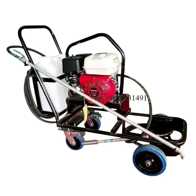 Wmwmnu for LONGSHUN Hand Push Small Bitumen Emulsion Sprayer Portable Manual Asphalt Road Surface Spraying for