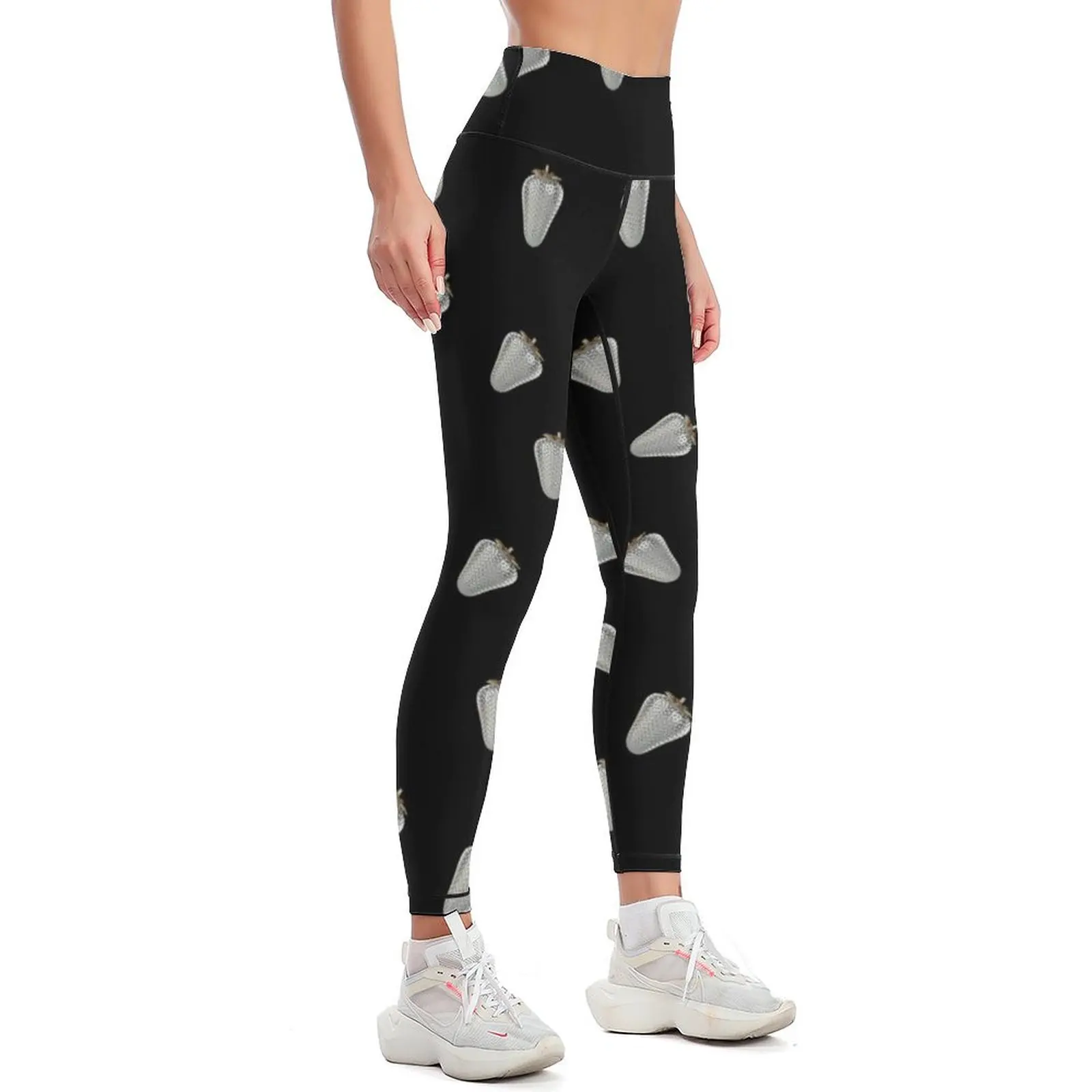 PLATINUM STRAWBERRIES Leggings sporty woman gym Women's sports Womens Leggings