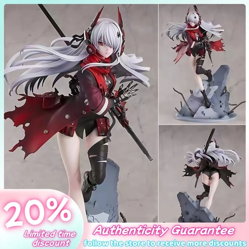 

Battle Double Pamish Battle Double Game Periphery Lucia Crimson Abyss White Hair Anime Handmade Action Toy Model Ornament Item