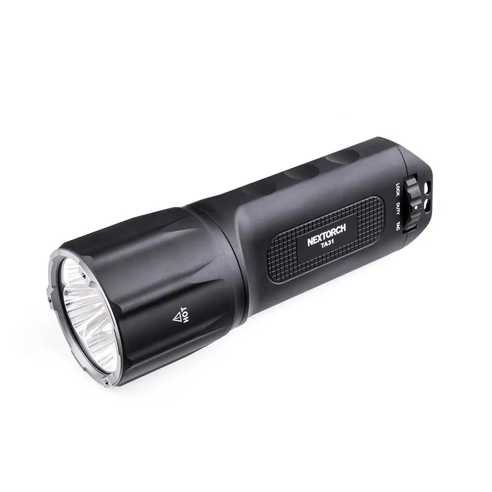 Imagem -03 - Nextorch-lanterna Tática Recarregável Ultra Brilhante Holofote Led de Alto Desempenho 10.000 Lumen Autodefesa Ta31