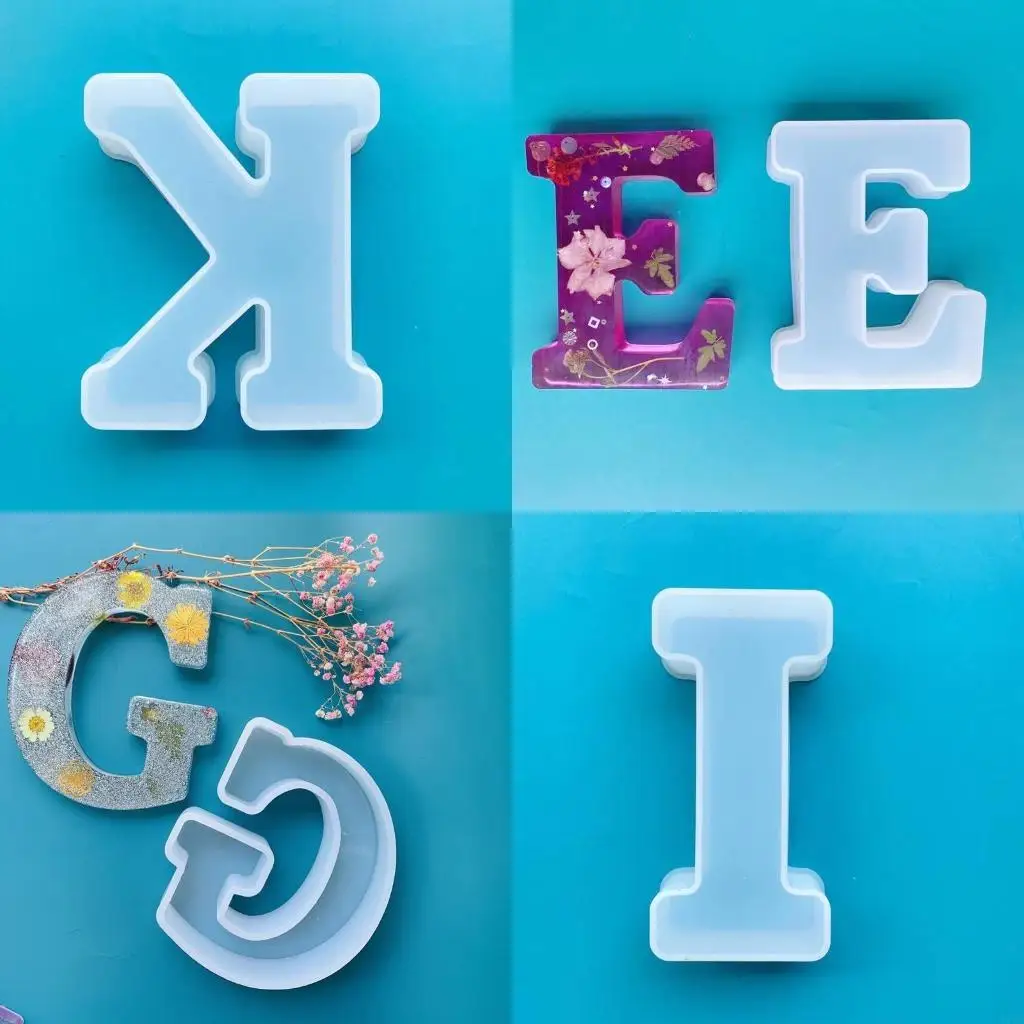 

Letter Resin Mold Mold Letter Home Decoration Mold Handmade Jewelry