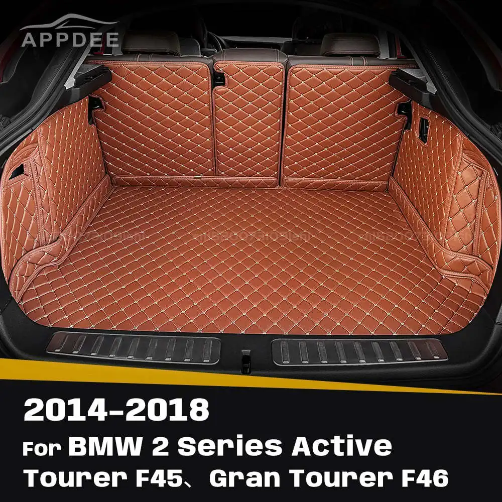 For BMW 2 Series Active Tourer F45 2014-2018 Gran Tourer 2014-2017 Auto Full Coverage Trunk Mat Car Cargo Liner Accessories