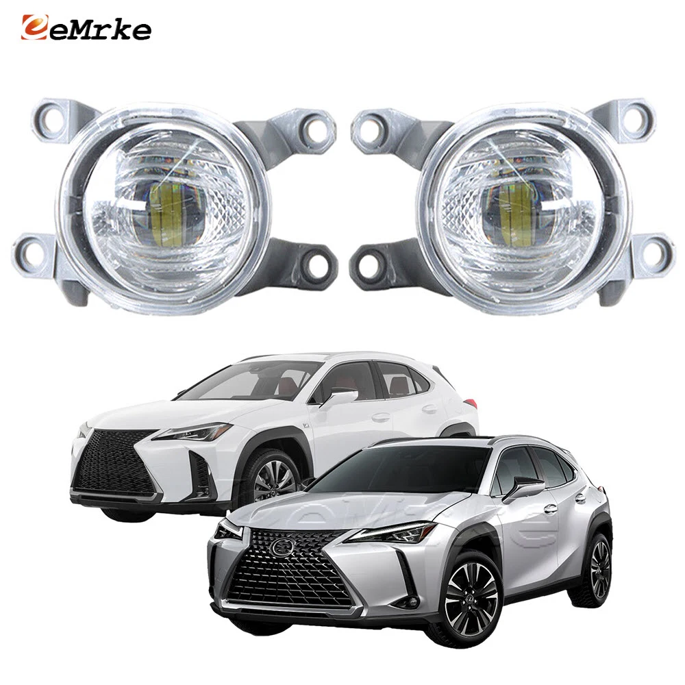 Car Front Bumper LED Fog Driving Light DRL Fog Lamp Assembly for Lexus UX 200 250h 300e UX200 F-SPORT UX250h F-SPORT 2018-2022