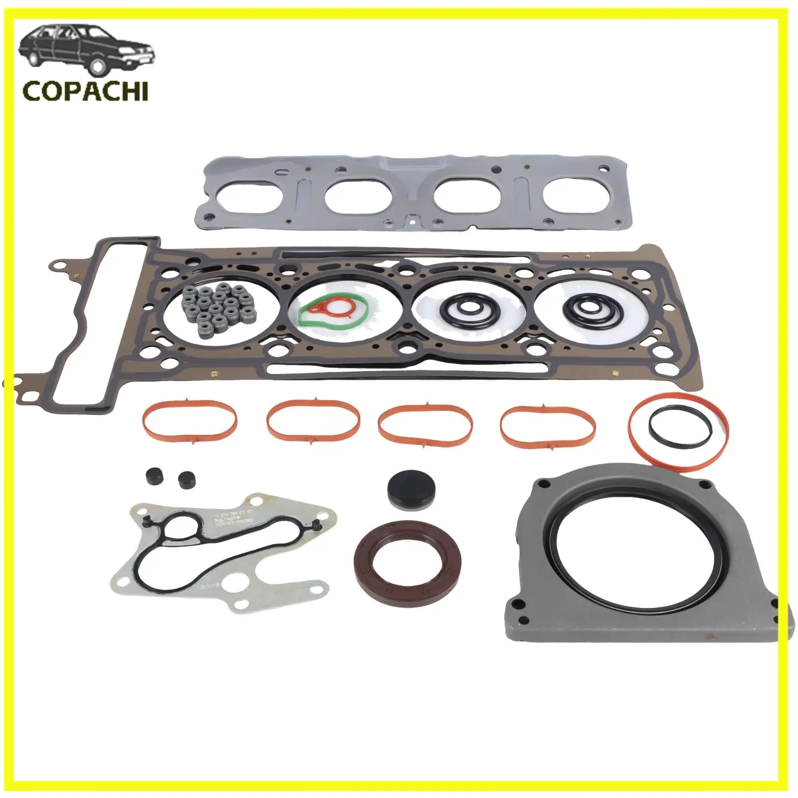 1set Engine Cylinder Head Gasket Repair Rebuild Seals Kit 2640160800 0009971908 2700100068 For Mercedes-Benz C300 W205 M264 2.0T