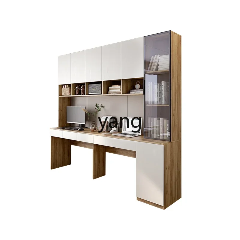 

LH household adult solid wood computer desk large writing desk study table