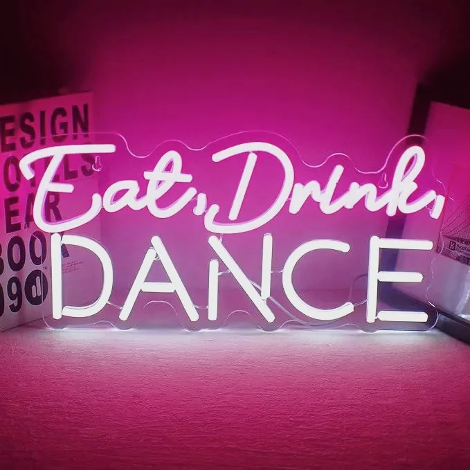 Custom Neon Sign Party Arrangement Site Personalized Neon LED Sign For Bar Party Weddings Birthday Bedroom Wall Decorative Light