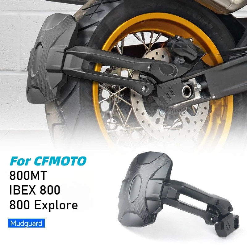 For CFMOTO 800MT IBEX 800 800MT Explore ES Motorcycle Rear Wheel Hugger Mudguard Rear Fender Mudflap Guard Accessories