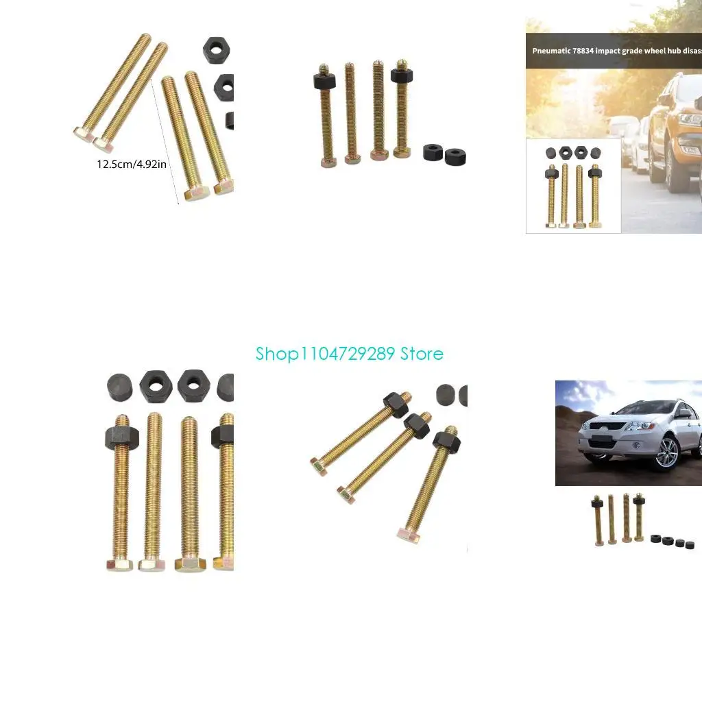 

D8KE Wheel Hub Removal Bolt with Bolts Wheel Bearing Removal Tool Impact Rate for Trucks