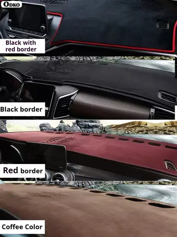 High Quality For KIA Carens 2013-2019 RP Car Dashboard Cover Mat Sun Shade Avoid Light Pad Carpets Anti-UV Interior 2016 2018 6 best sales kia morning 2016 - №4