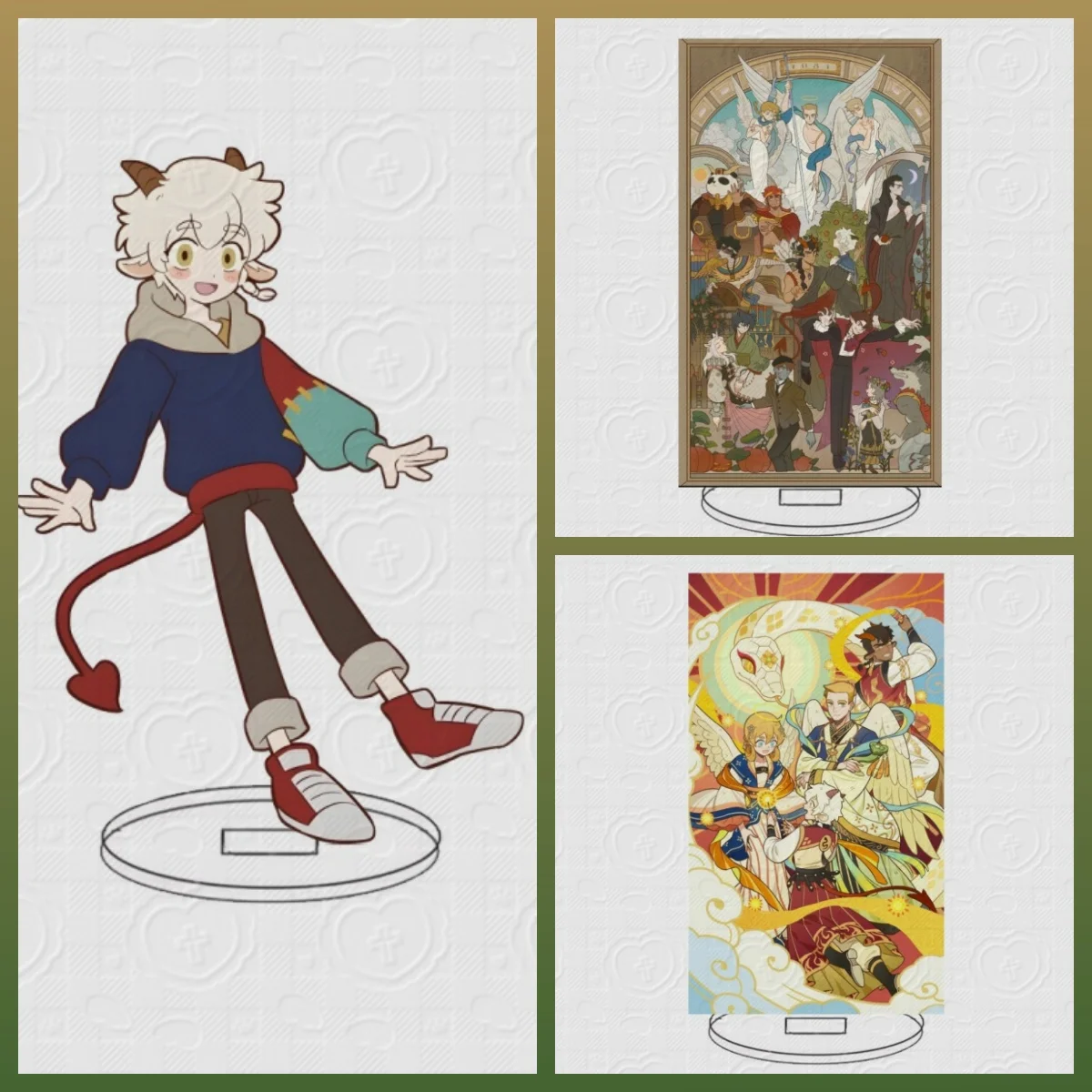 

15CM NEW Anime 1031 Halloween Street Acrylic Stand Model Cosplay Charm Characters Ornament Accessories Collection Christmas Gift