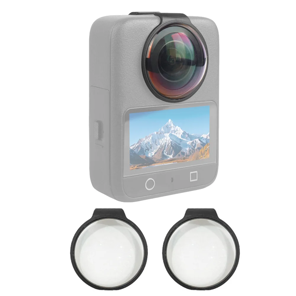 

Tempered Glass Lens Protector For DJI Osmo 360 HD Optical Glass Lens Protector Cover Scratch and Oil Resistant For DJI Osmo 360