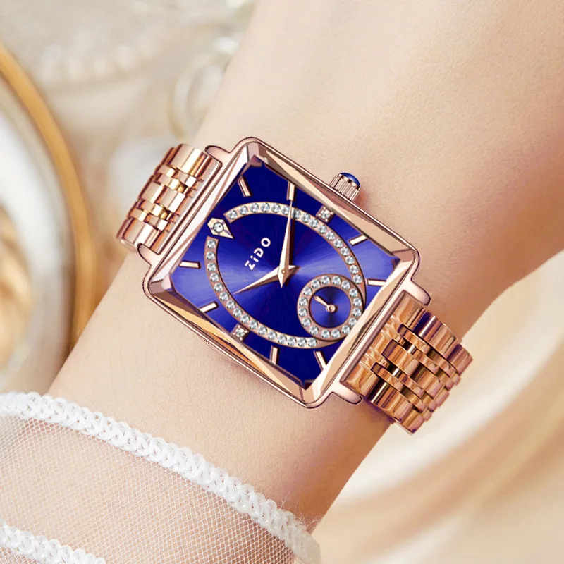 Women Watch Luxury Quartz Diamond Rose Gold Ceramics Steel Watches Waterproof Luminous Swiss Brand Ladies Wristwatches