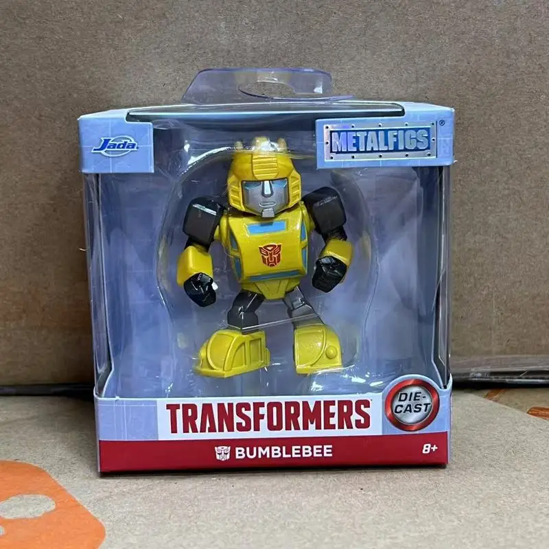 Jada Transformers Height 8cm Metal Ornament  Optimus Prime Megatron Bumblebee Captain Gorilla Desktop Ornament Decoration