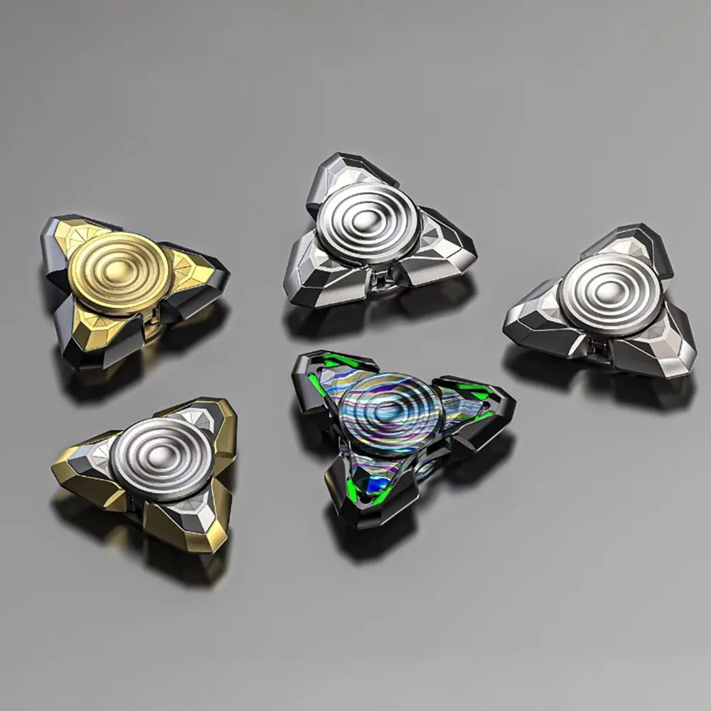 NOVO EDC Night Hawk Open Nail Gyro Three-Bladed Fidget Spinner Fidget Toys For Adults Stress Relief Toy