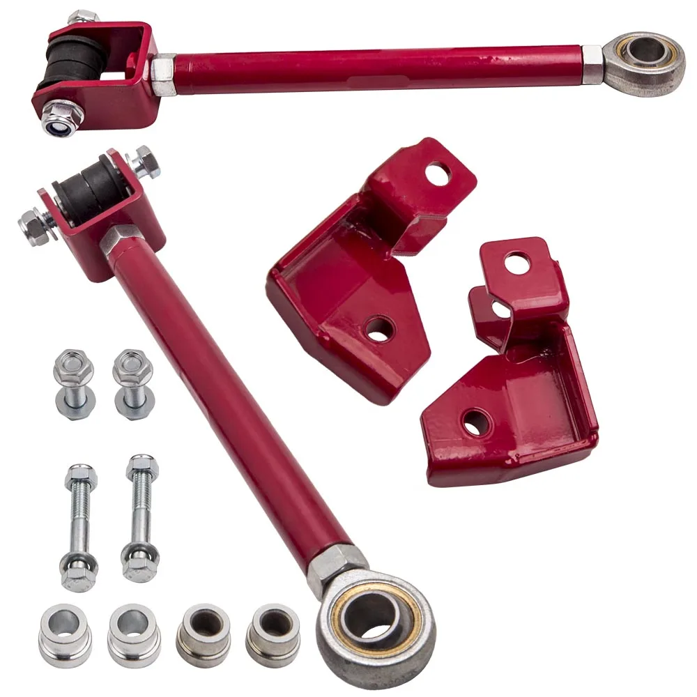 MaXpeedingrods Left & Right Hicas Eliminator Lock Bar Bracket for Nissan R32 R33 S13 S14 Skyline GTS GTST RB25