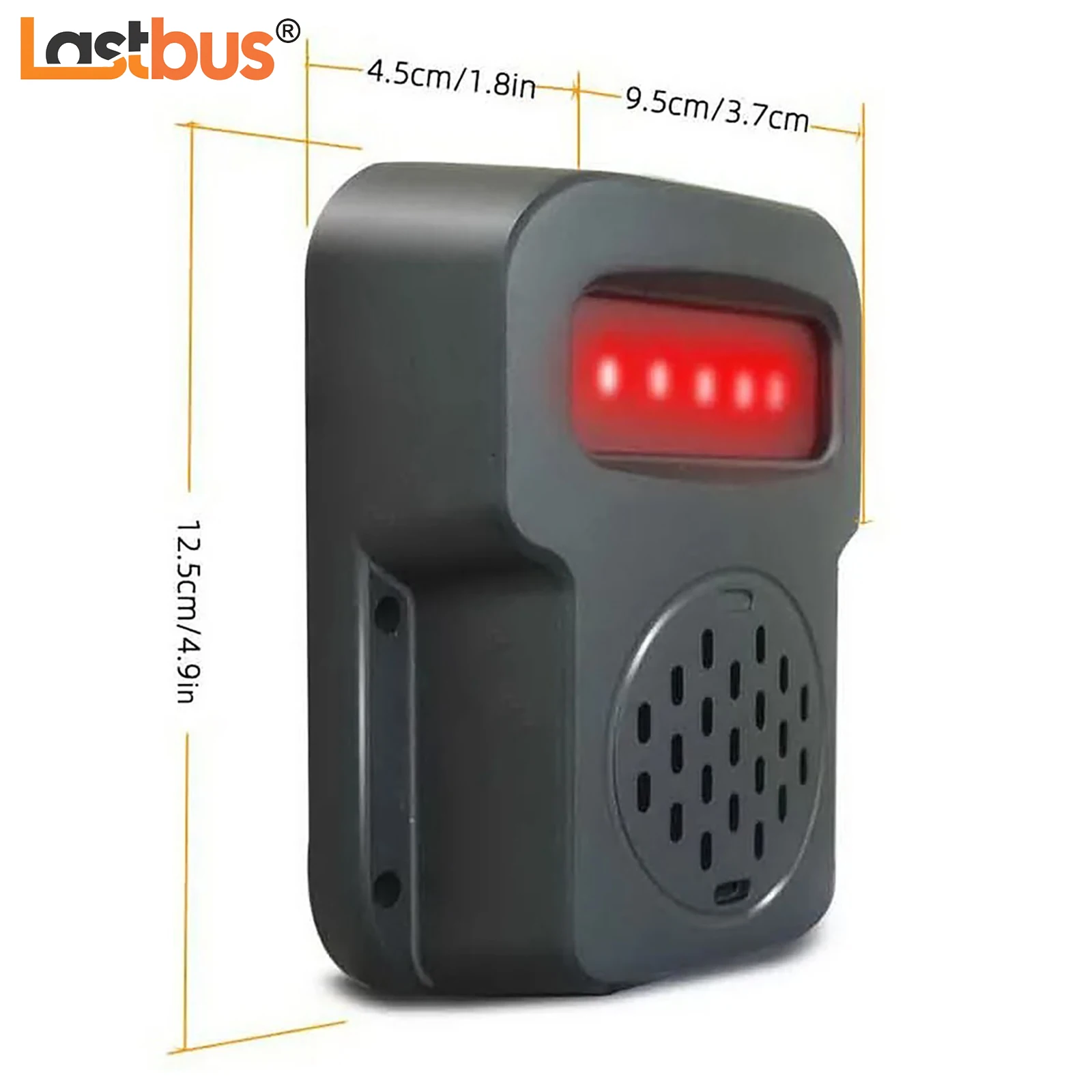 

Lastbus Sound Light Alarm English Blind Spot Prompter Easy Installation For BSD System Supporting AI camera and BSD Monitor Use