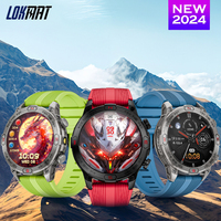 LOKMAT ZEUS 7 PRO Sport Smart Watch Round 1.43 inch AMOLED FullTouch Screen Fitness Tracker Bluetooth Call Smartwatch Men Women