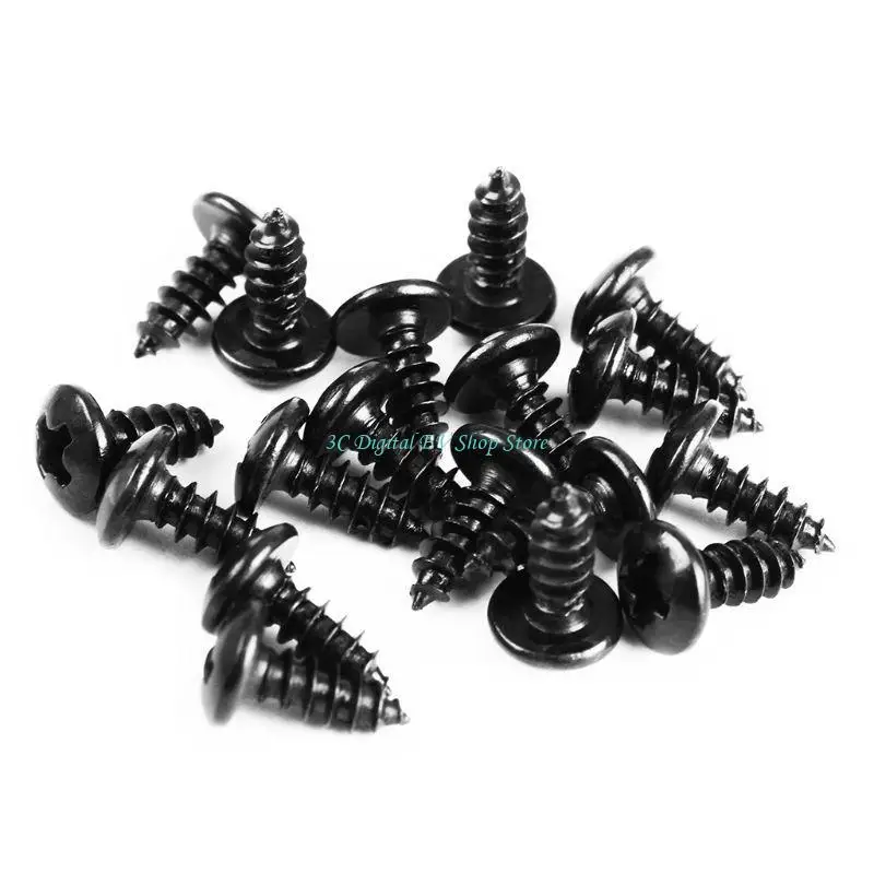 E74D Torx Screws Head Tapping Screws Pan Oval Head Cutting Screws Engine Cover Undertray Splashguard Universal 100pcs
