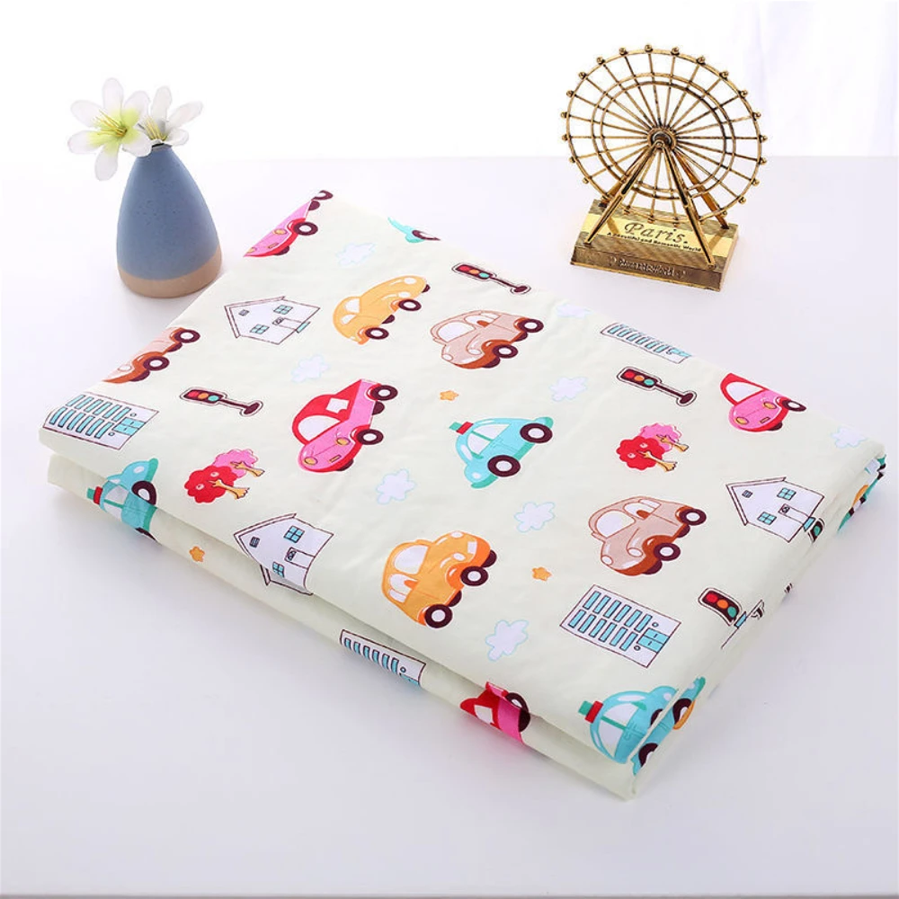 Almohadilla de pañales absorbente para recién nacidos, cambiador suave para bebés, lavable reutilizable impermeable, almohadilla de pañales para bebés, productos para el cuidado de la cama infantil