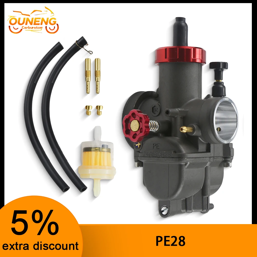 

PE28 28 мм карбюратор гоночного мотоцикла для Keihin NSR PRO NSR150 100CC-250CC скутер ATV Dirt Bike Carb