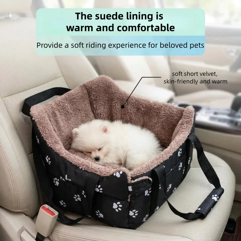 Pet Car Seat and Center Console Carrier description 2