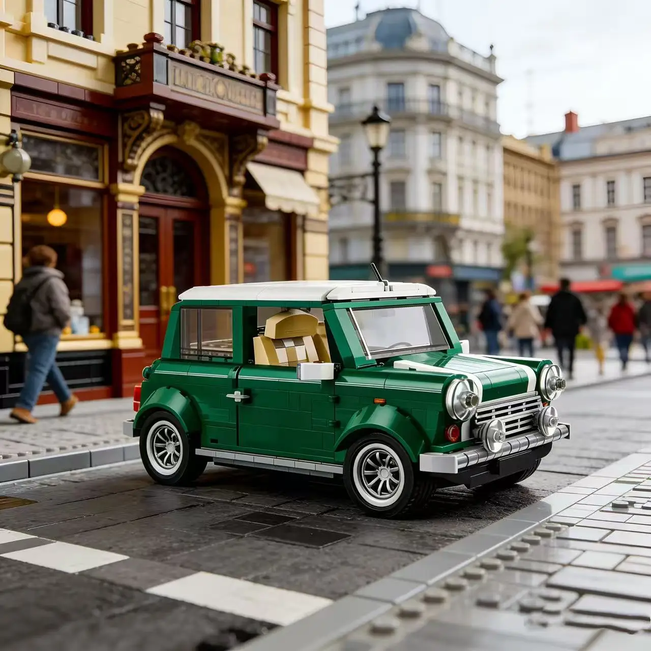 

Детский набор для творчества: классическая модель автомобиля Cooper, конструктор, развивающие игрушки, подарок на Рождество для детей