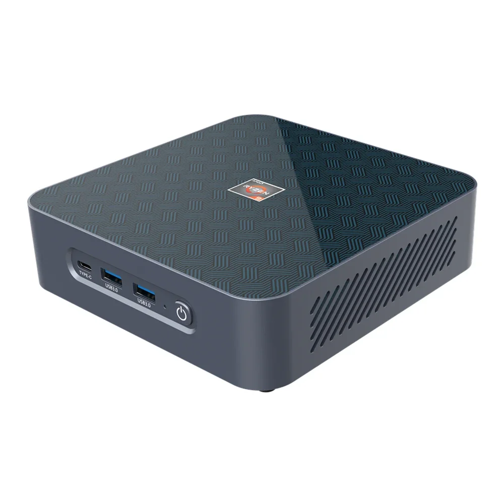 Topton S500+ Gaming Mini PC AMD Zen3 Ry-zen 7  5700U R3 5300U 2*DDR4 3200MHz NVMe SSD 2.5G LAN Desktop Gamer Mini Computer WiFi6