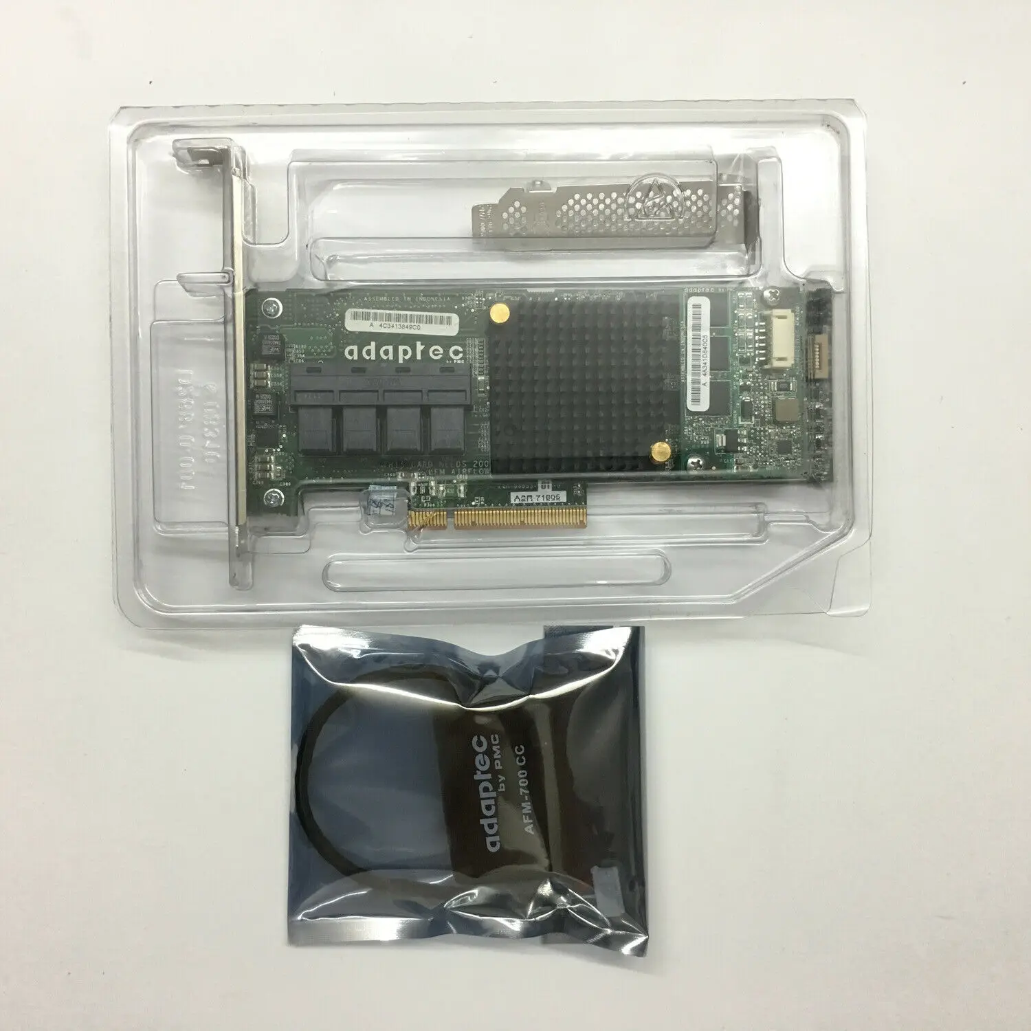 Imagem -02 - Adaptec-cartão Raid Asr71605 16 Portas 2274400-r Afm-700 1gb de Cache e Bateria Bbu