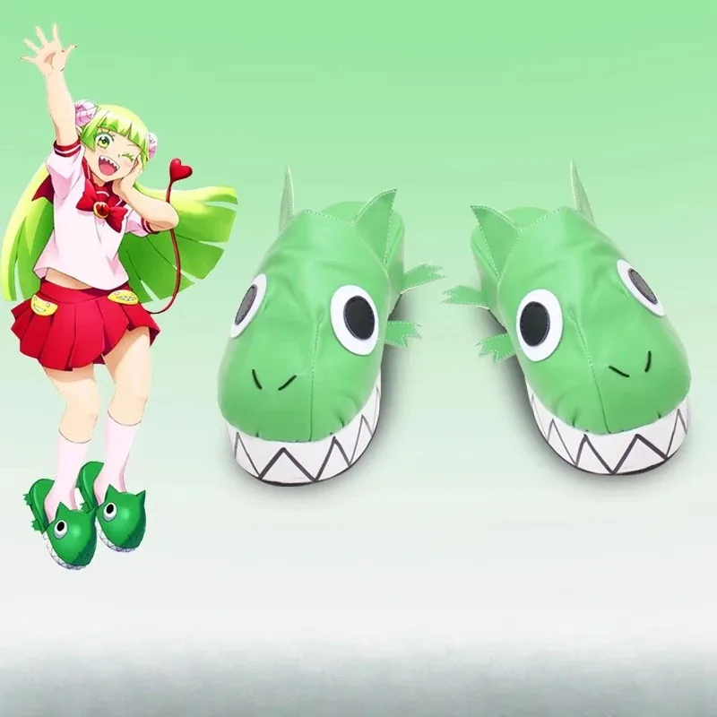 

LQMAIRIMASITA IRUMA KUN Mairimashita Iruma kun Clara Valac Обувь для косплея Сапоги Игра Аниме Карнавальная вечеринка Обувь для Хэллоуина