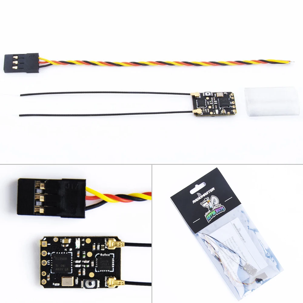 RadioMaster R81 R84 R86 R86C R88 R161 R168 2.4G Nano Receiver Compatible FrSky for RC Drone