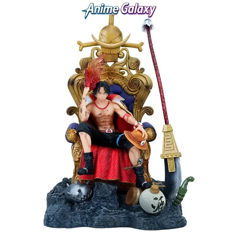 Figura de One Piece, Capitán de los Piratas de Barba Blanca Edward Newgate, Adorno de Anime al por Mayor, Juguete Coleccionable para Fans