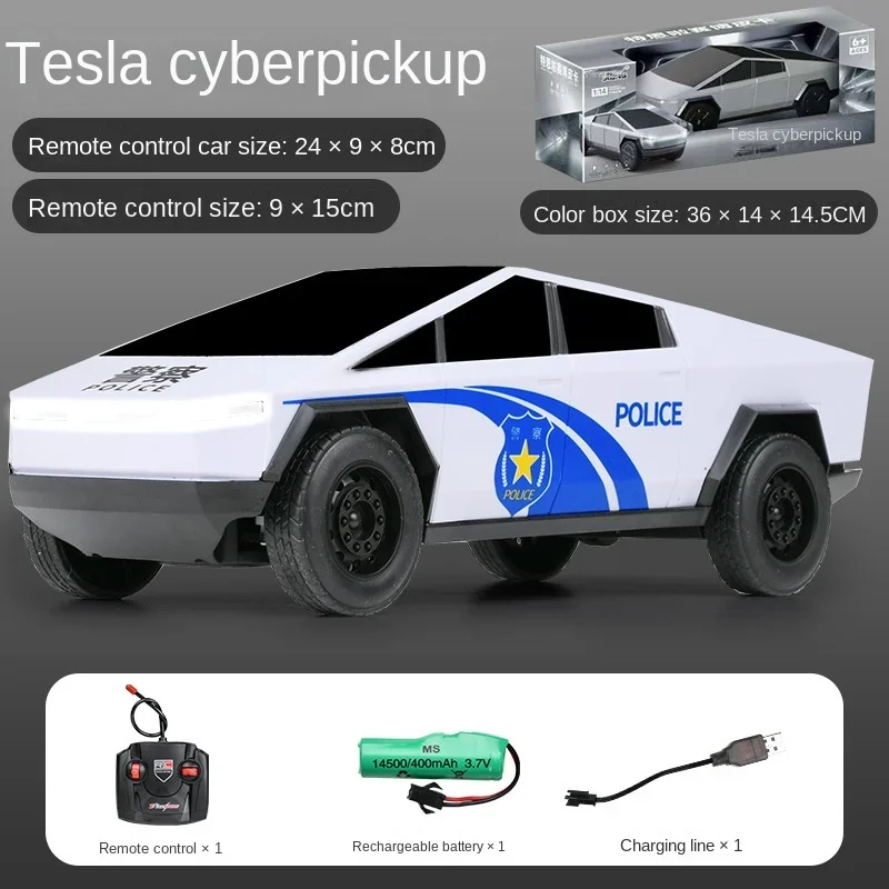 Wybuchowy Cyberpickup elektryczny fajny zdalnie sterowany samochód Tesla zdalnie sterowane zabawki dla dzieci hurtownia stoisko duży prezent