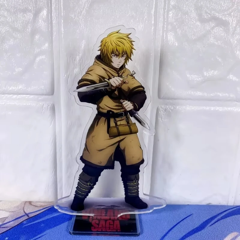 

Seckilling Anime Vinland Saga Acrylic Thorfinn Thordarson Stand Figure Display Cosplay Charm Cartoon Model Plate Christmas Gift
