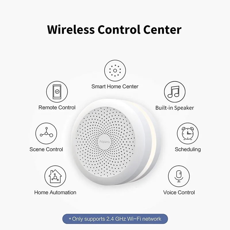 Aqara Smart Hub M1S Gateway Wireless Factory Direct Zigbee 3.0 Wifi LED Night Light Remote Control For Xiaomi Mijia Homekit APP