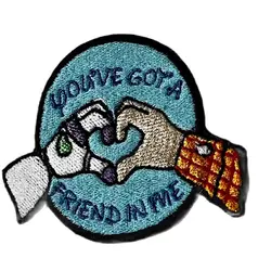 Patch for Ironing You Have Got a Eriend in Me Toy Story Patches Love Patches Disney Fanart Buzz Decoration for Coat Shirts Bags