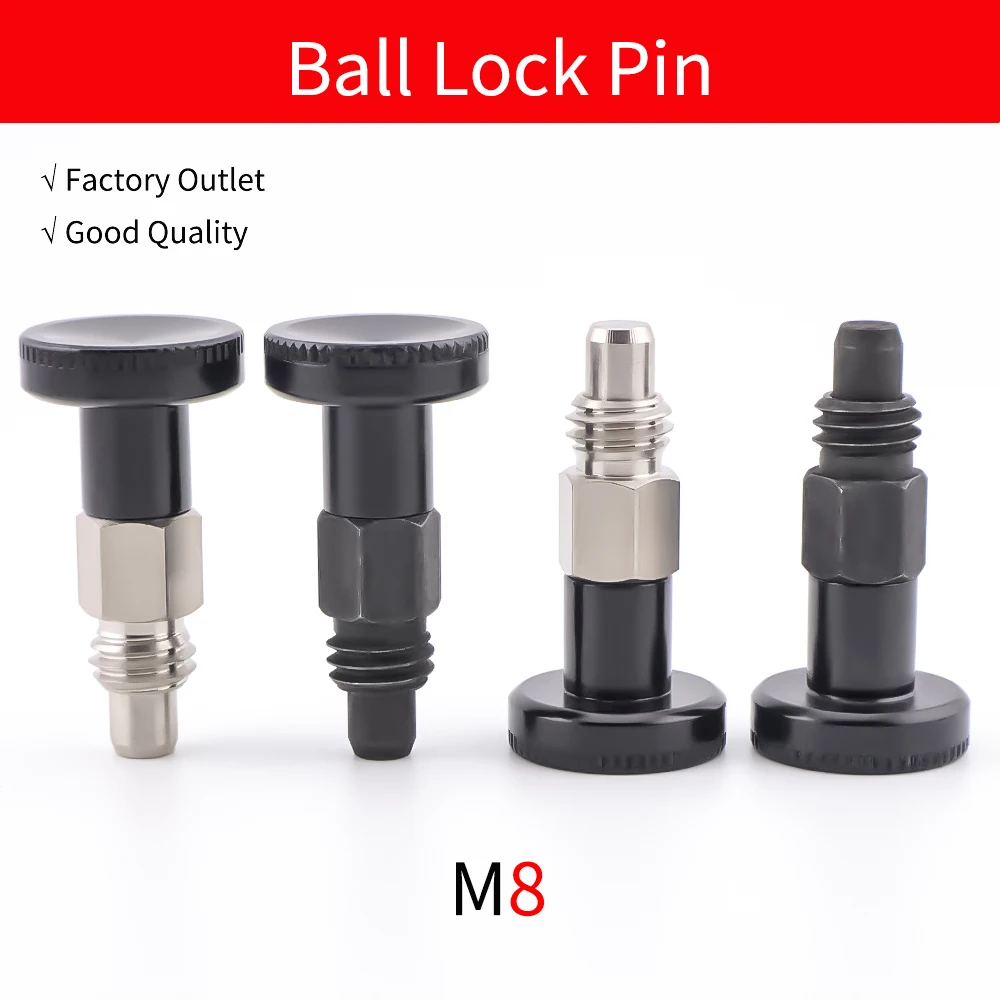

Multifunctional Knob Plunger Reset Indexing Pin Spring Pin Coarse Thread Positioning Pin Card Lock Extendable Stroke Plunger