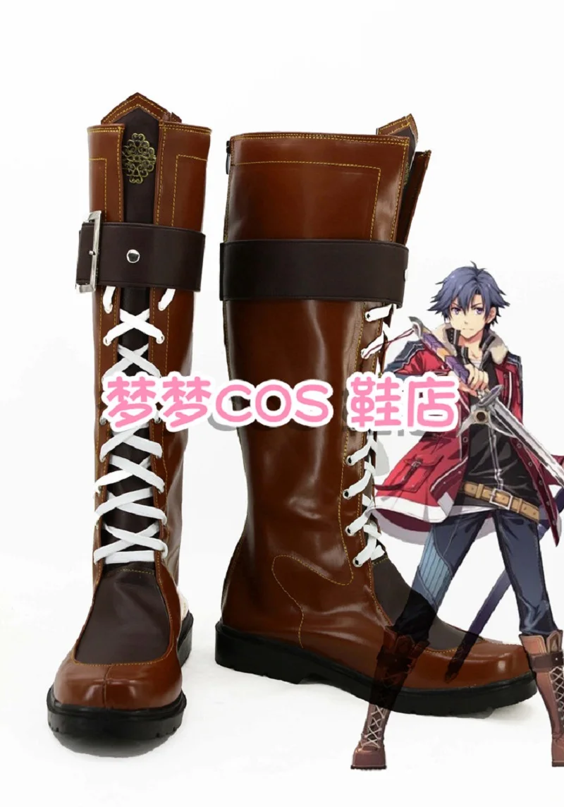 

Обувь для косплея JP Games Rean Schwarzer, сапоги для Хэллоуина и карнавальных вечеринок, изготовленные на заказ