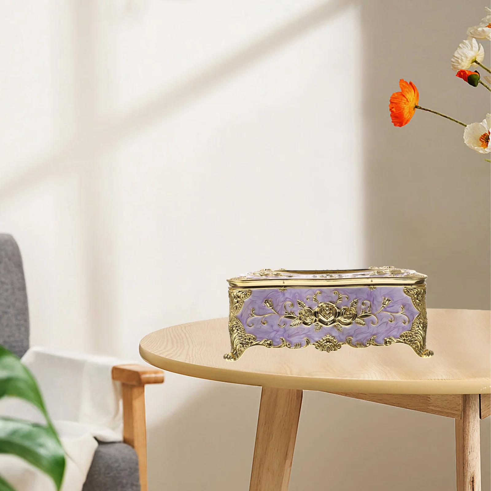 

Car Tissue Box Cover Premium Plastic Rectangular Napkin Holder Smooth No Burrs Living Room Hotel Desktop Tissue Storage