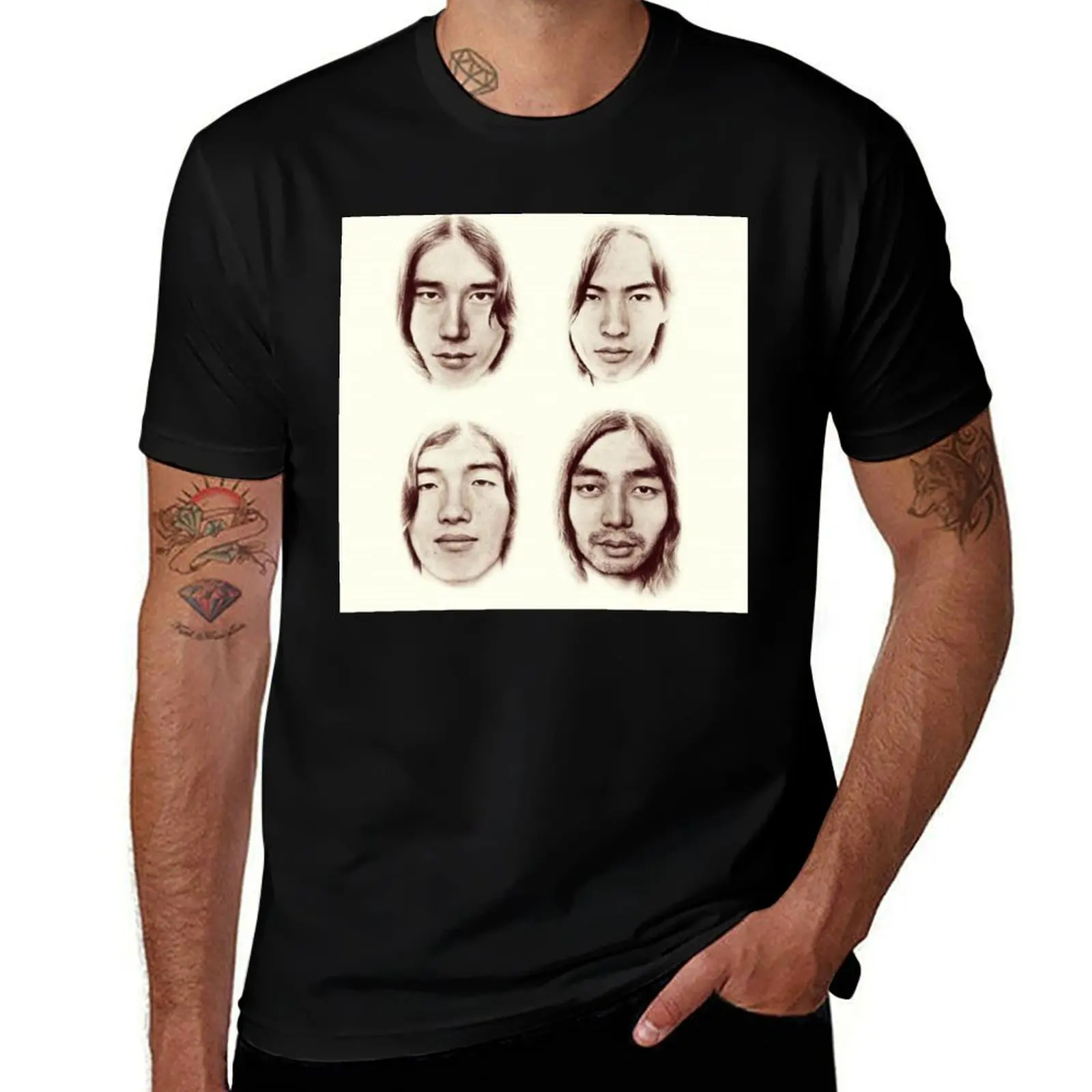 

Happy End – Kazemachi Roman T-Shirt cotton tshirt 100% t shirt man cotton mens graphic t shirts T-shirt