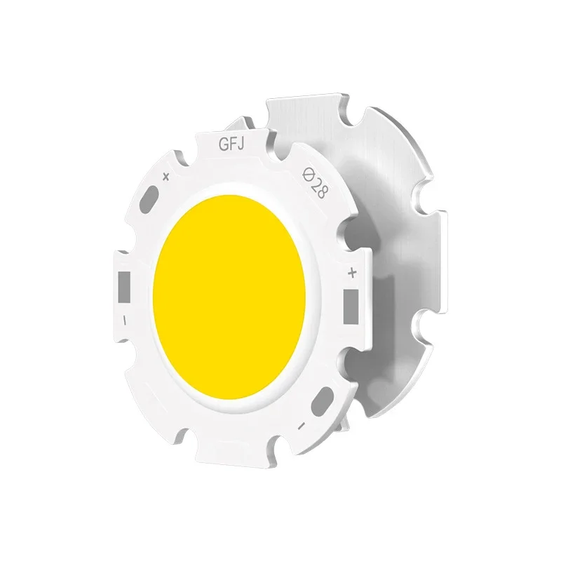 

10pcs a lot 5W 7W 10W 12W 15W LED Source Chip High Power LED COB Side 20mm Light Bulb Light Lamp Spotlight Down light Lamps