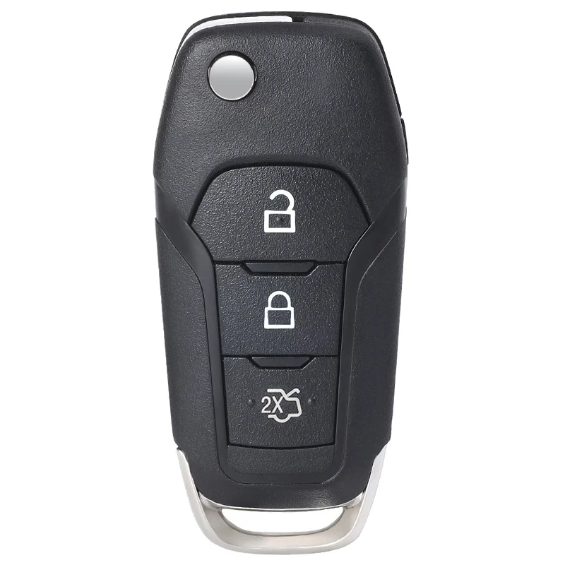 Remoto Key Flip Fob, DS7T-15K601-BE para Ford S-MAX GALAXY MONDEO, 2015, 2016, 2017, 2018, 2019, P/N: 1892737, 433MHz, Chip ID49, Novo