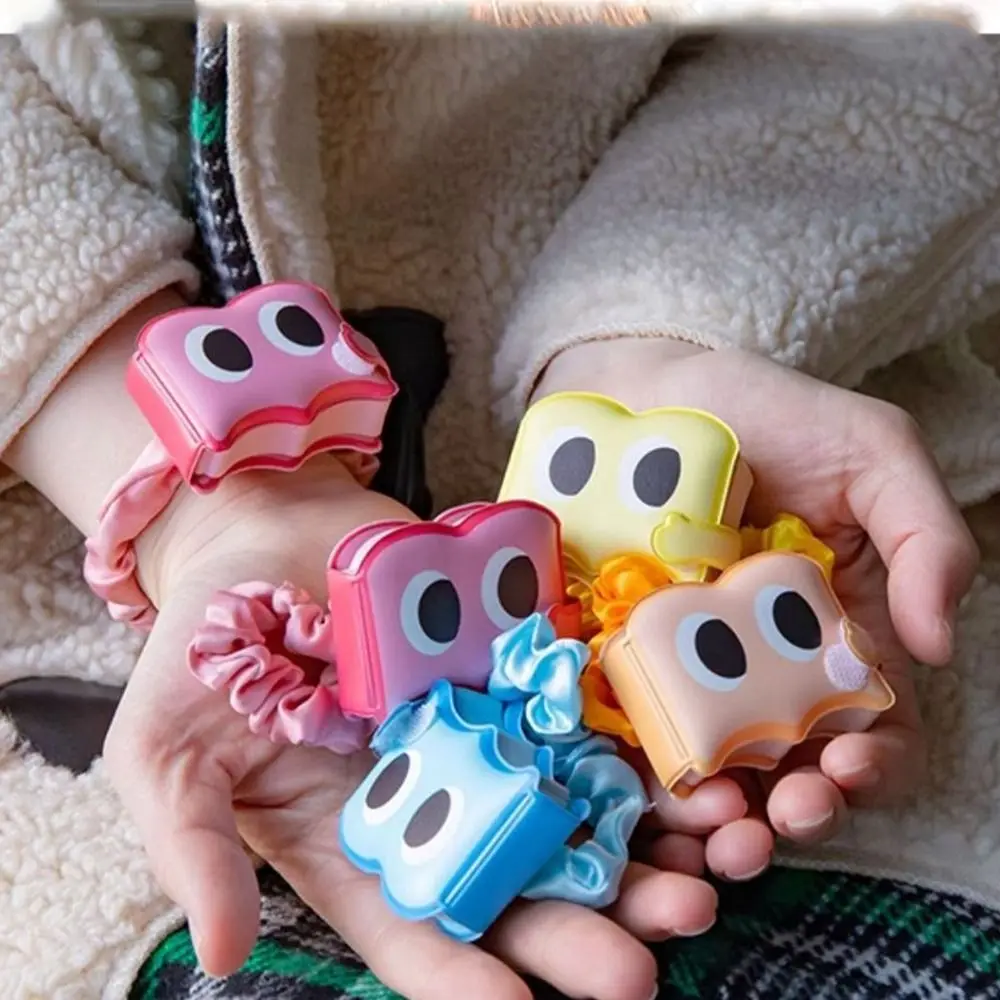 Lazo para el pelo, el libro de respuestas, cuerda para el pelo, Anillo para el pelo, soporte para cola de caballo, libro Scrunchie, juguete creativo de estilo coreano, tocados