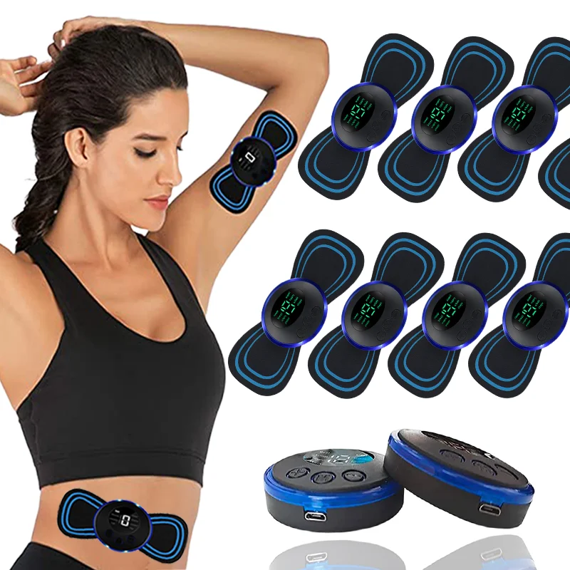 EMS Neck Massager Electric Neck Stretcher For Muscle Pain Relief And Shoulder Relaxation Massage Patch With USB Charging