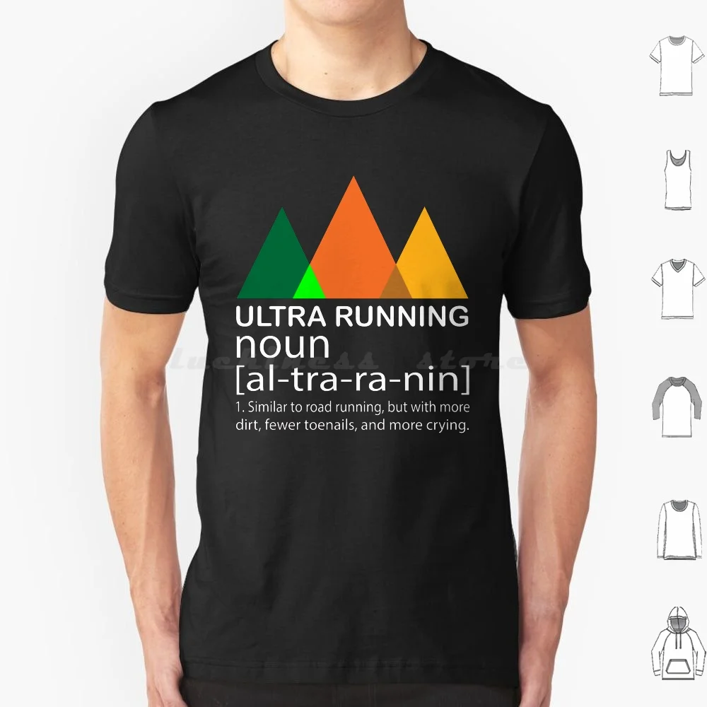 Ultra Running Running Shirt & Gift T Shirt Big Size 100% Cotton Running Ultra Ultramarathon Ultras Ultra Running Long Distance
