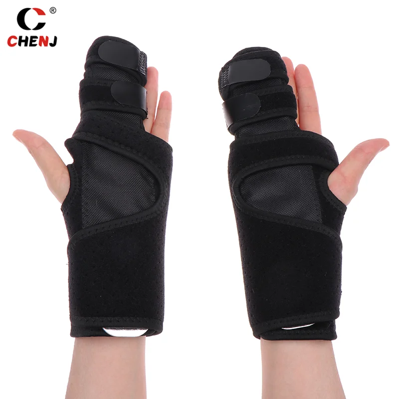 1pcs Durable Breathable Mallet Finger Splint For 2/3 Finger Brace Support Stabilizer For Broken Fingers Arthritis Tendonitis