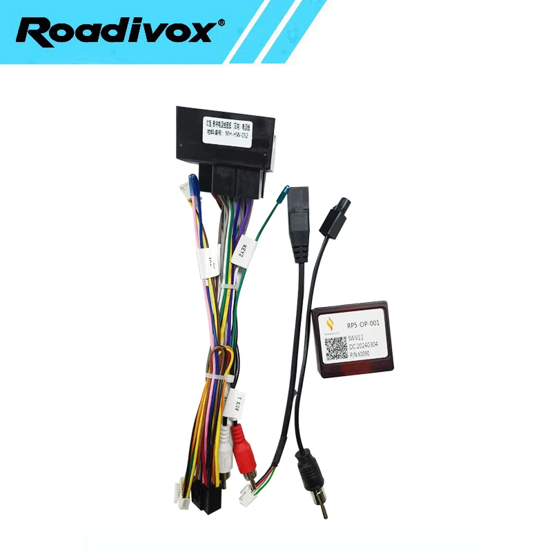 Car Radio Wire Harness Power Adapter Canbus For Opel Astra H Zafira B 16pin Android Stereo Video GPS ISO Cable Connector