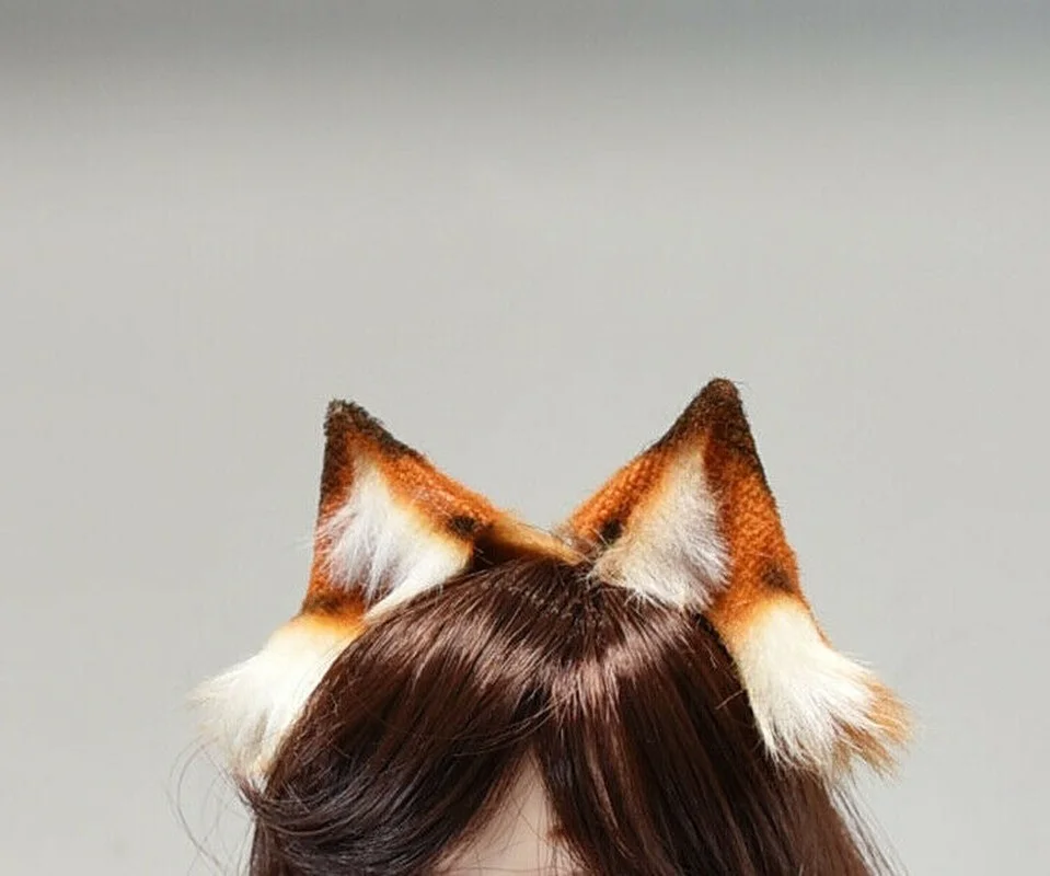 Fox Ear Animal Ear Doll Ear BJD 1/3  BJD Doll Accessories Cute and Cute Cosplay Limited Cos Gift